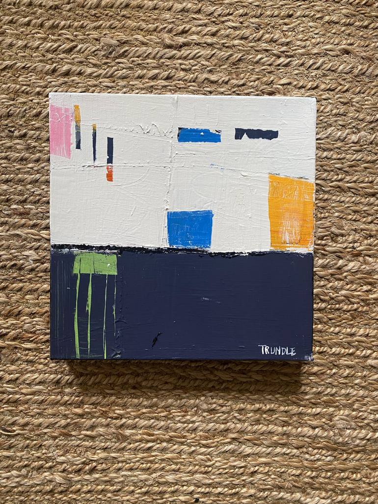 Original Conceptual Abstract Painting by Sarah Trundle
