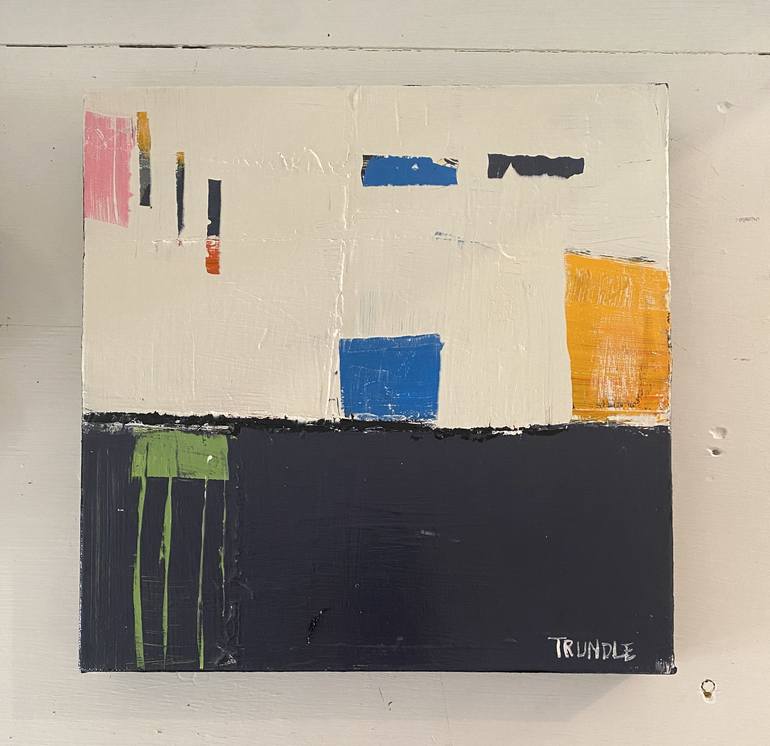 Original Conceptual Abstract Painting by Sarah Trundle