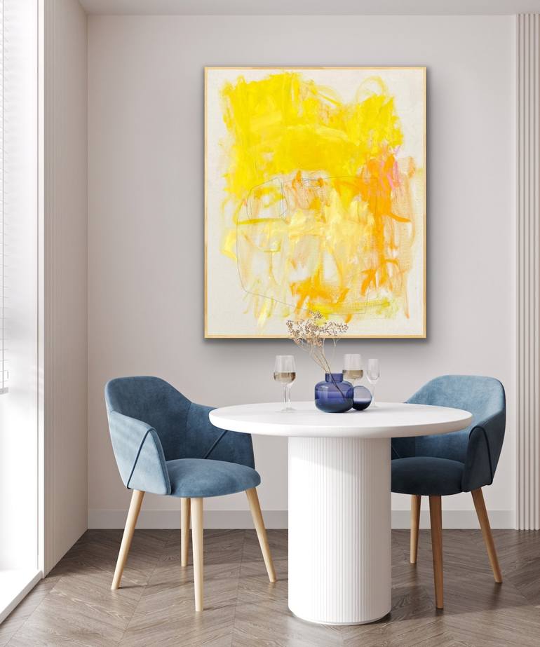 Original Abstract Painting by Sarah Trundle