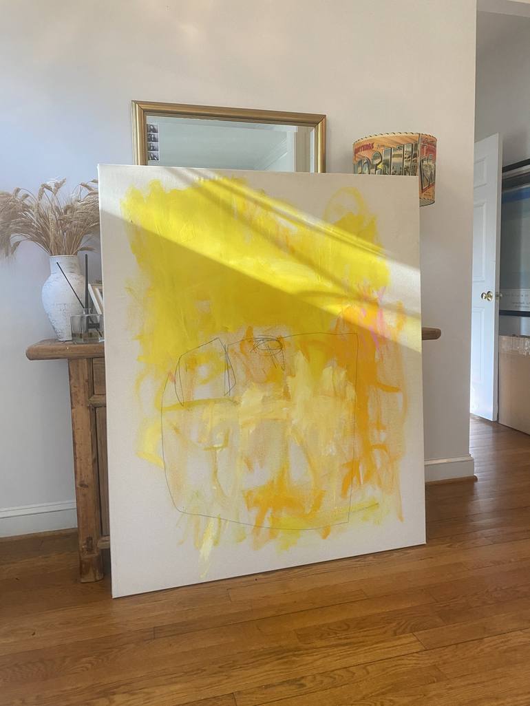 Original Abstract Painting by Sarah Trundle