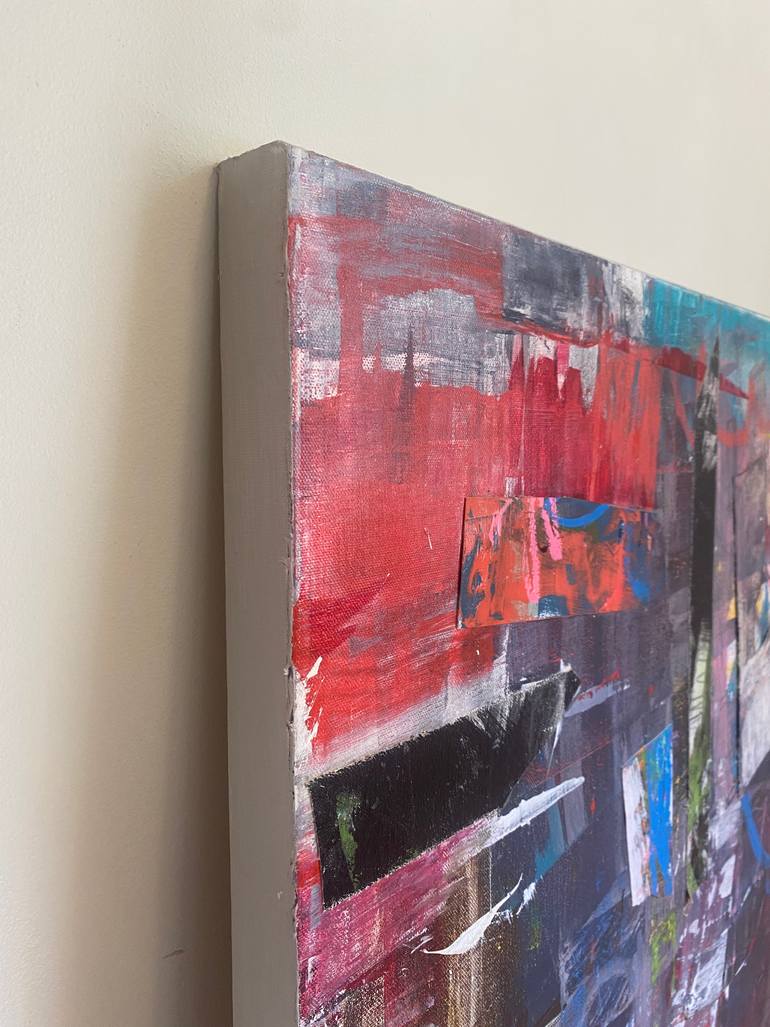 Original Modernism Abstract Painting by Sarah Trundle