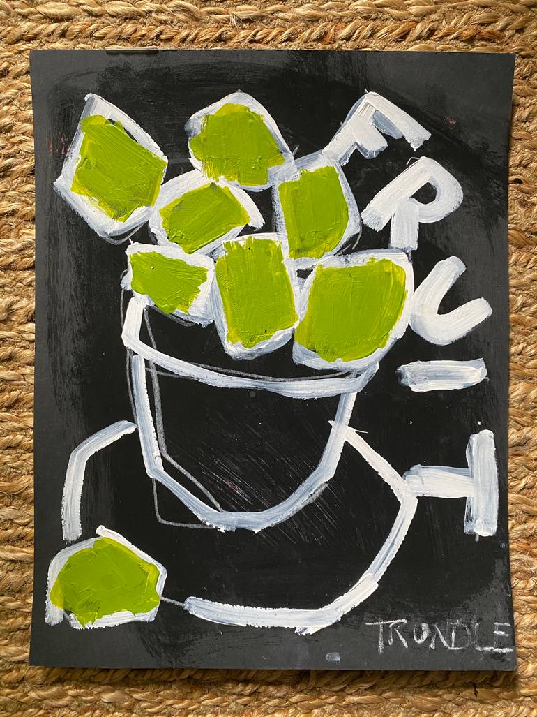 Original Abstract Still Life Painting by Sarah Trundle