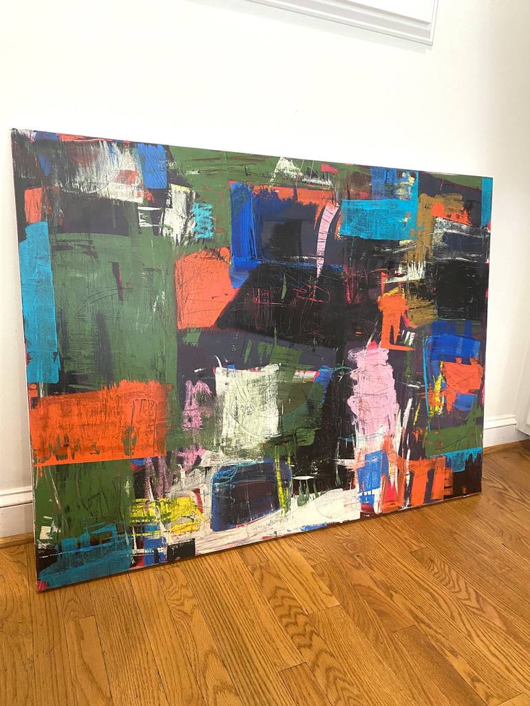 Original Abstract Painting by Sarah Trundle