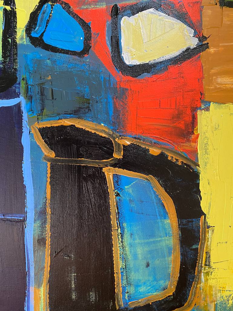 Original Abstract Expressionism Abstract Painting by Sarah Trundle