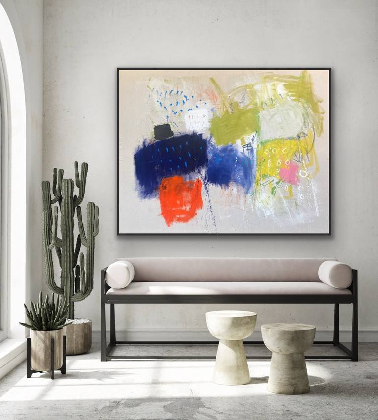 Original Abstract Painting by Sarah Trundle