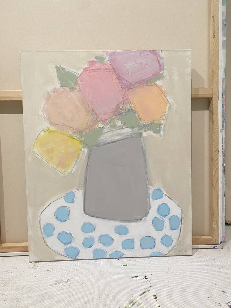 Original Floral Painting by Sarah Trundle