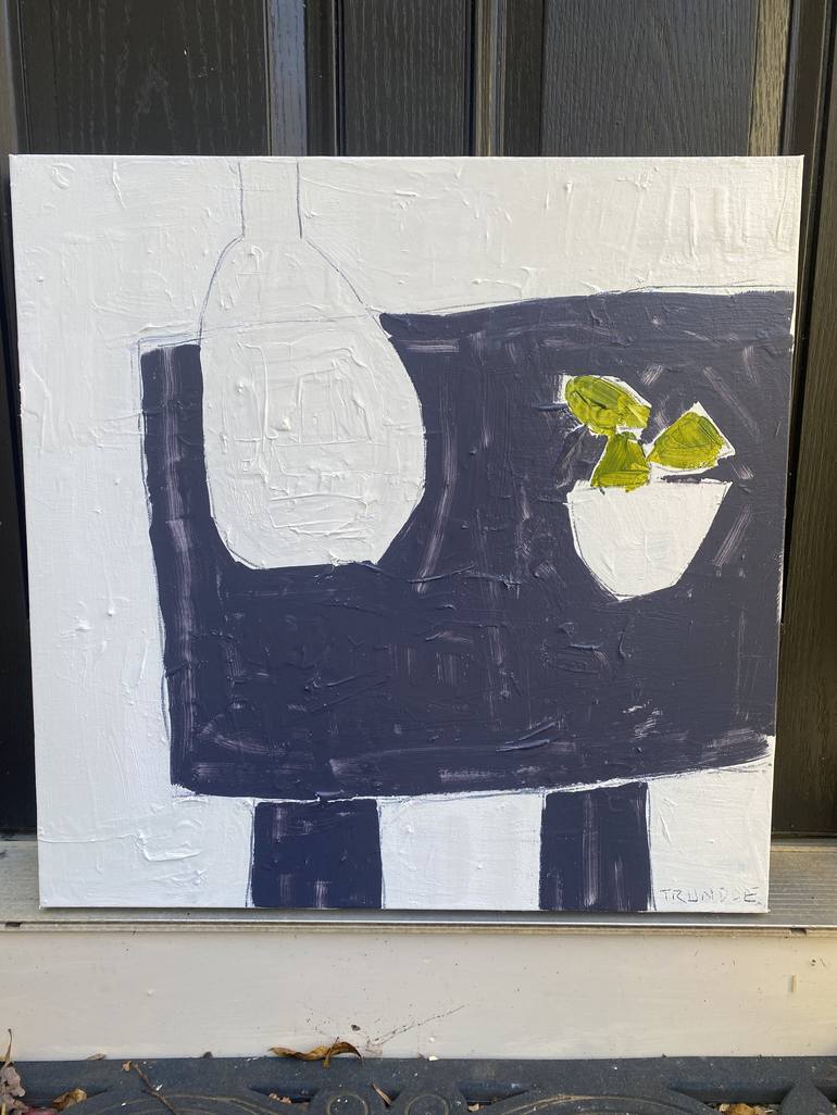 Original Abstract Still Life Painting by Sarah Trundle