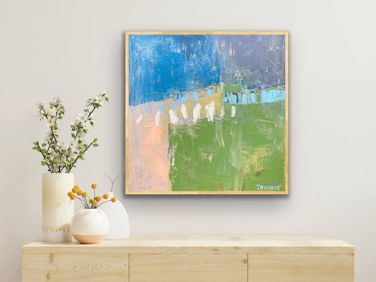 Original Abstract Painting by Sarah Trundle