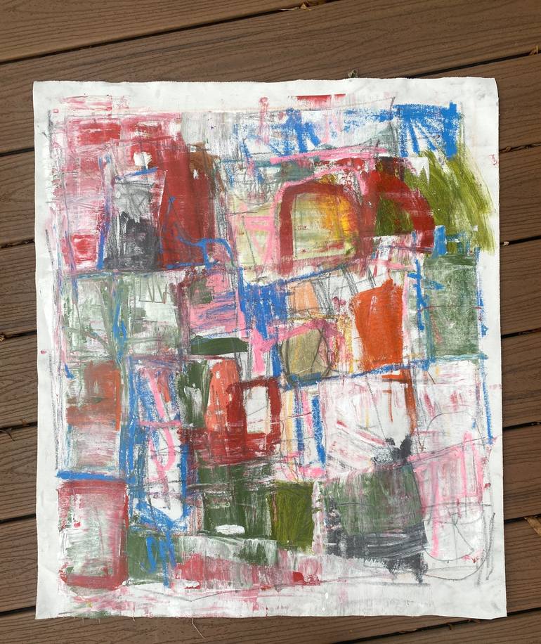 Original Abstract Painting by Sarah Trundle