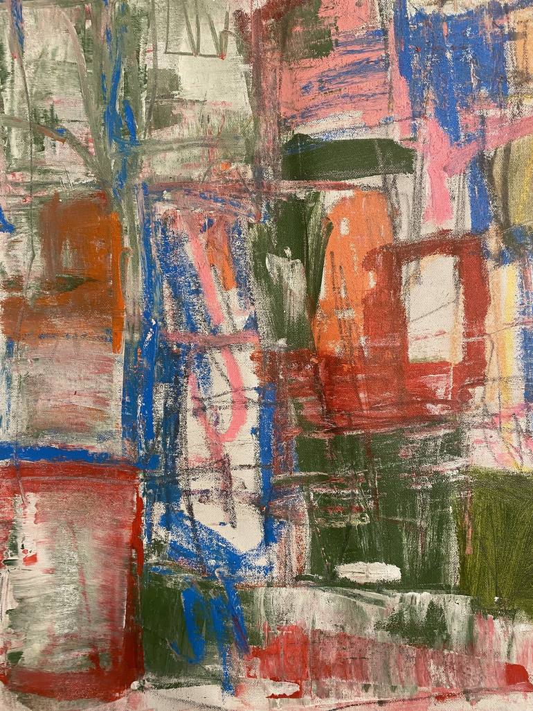 Original Abstract Expressionism Abstract Painting by Sarah Trundle