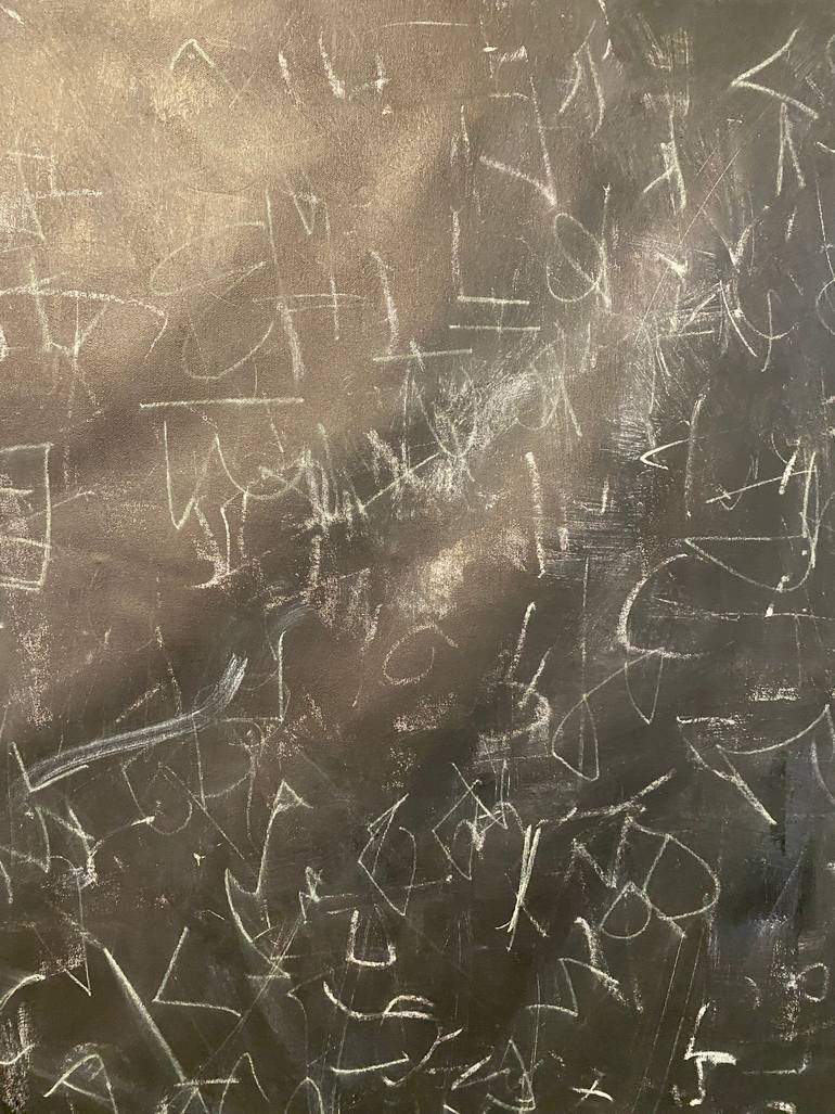 Original Abstract Expressionism Abstract Painting by Sarah Trundle