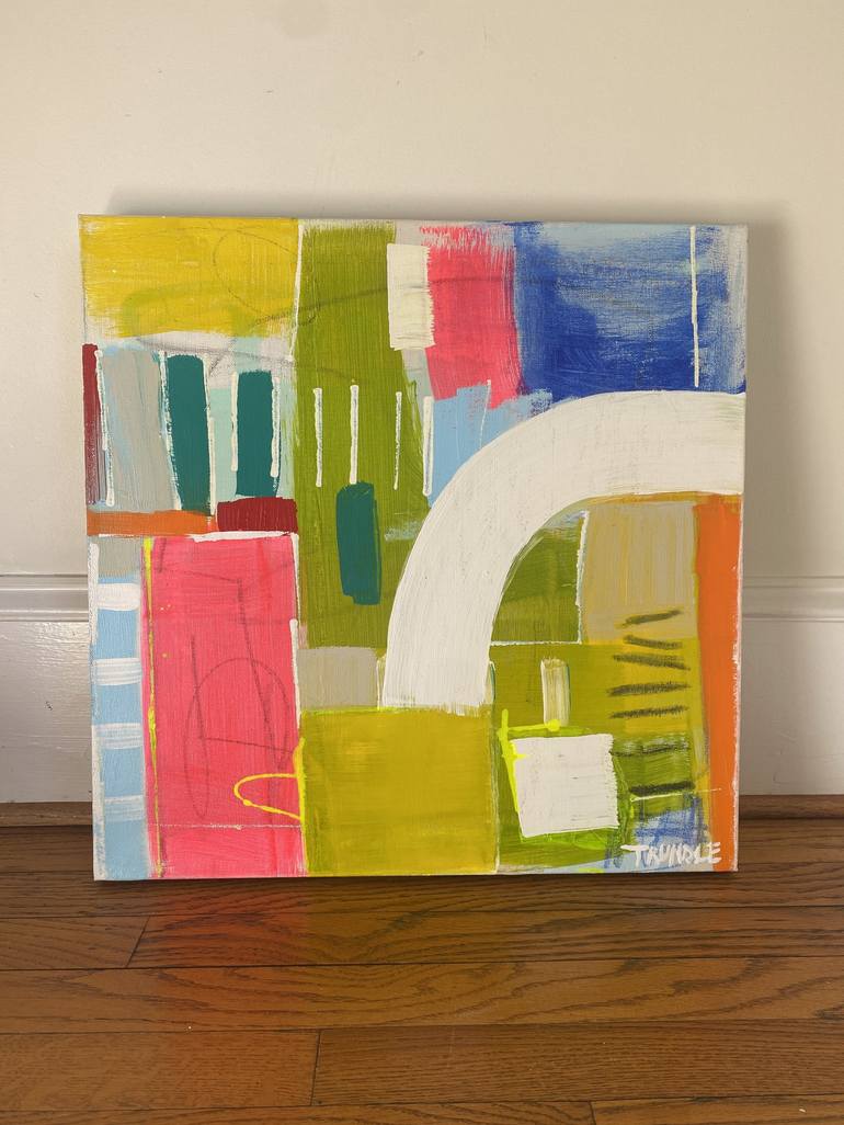 Original Abstract Painting by Sarah Trundle