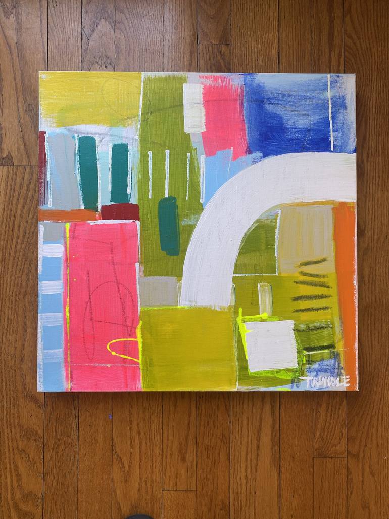 Original Abstract Painting by Sarah Trundle