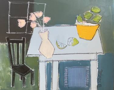 Original Abstract Still Life Paintings by Sarah Trundle