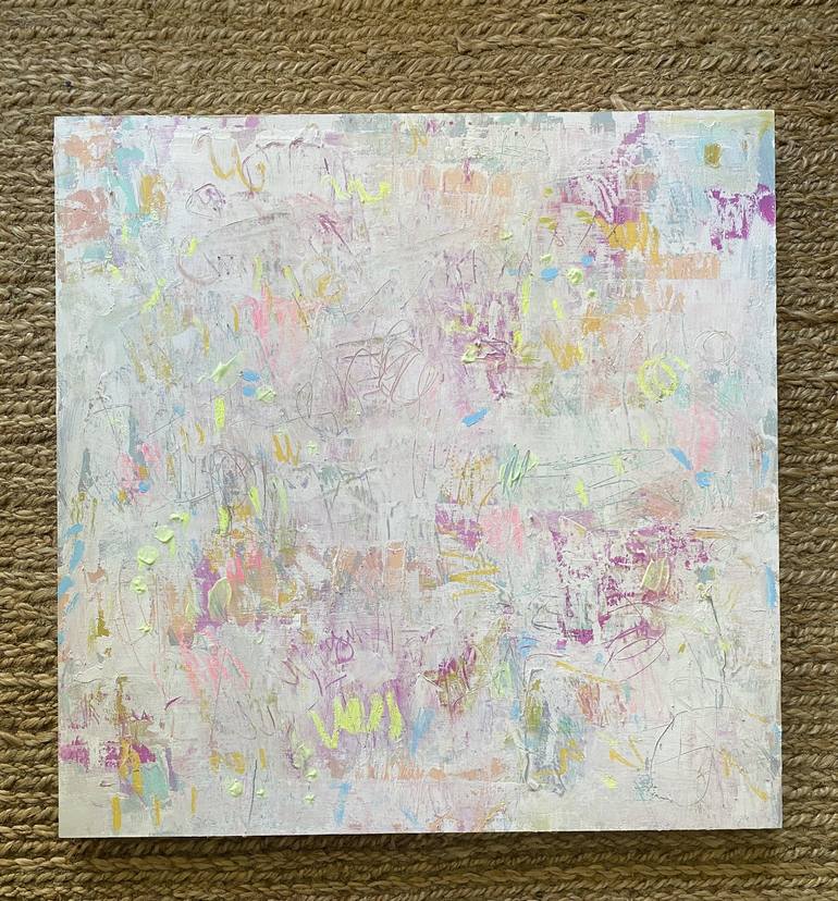 Original Abstract Expressionism Abstract Painting by Sarah Trundle