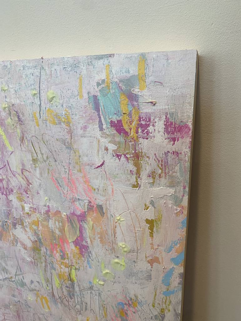 Original Abstract Expressionism Abstract Painting by Sarah Trundle