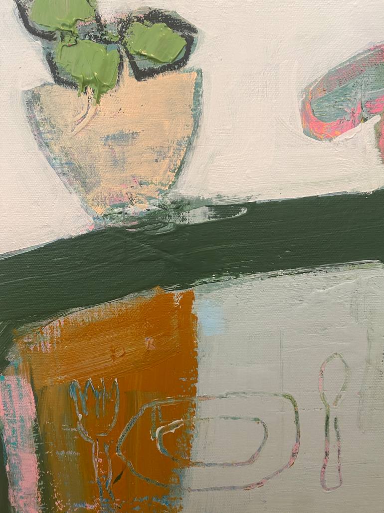 Original Abstract Still Life Painting by Sarah Trundle