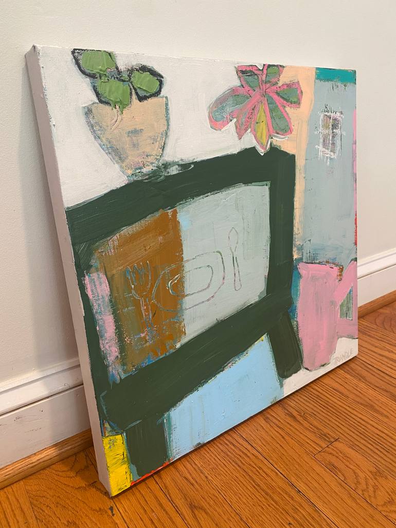 Original Abstract Still Life Painting by Sarah Trundle