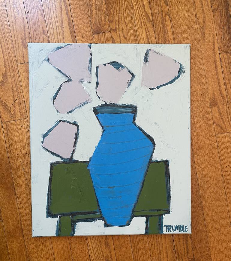 Original Abstract Still Life Painting by Sarah Trundle