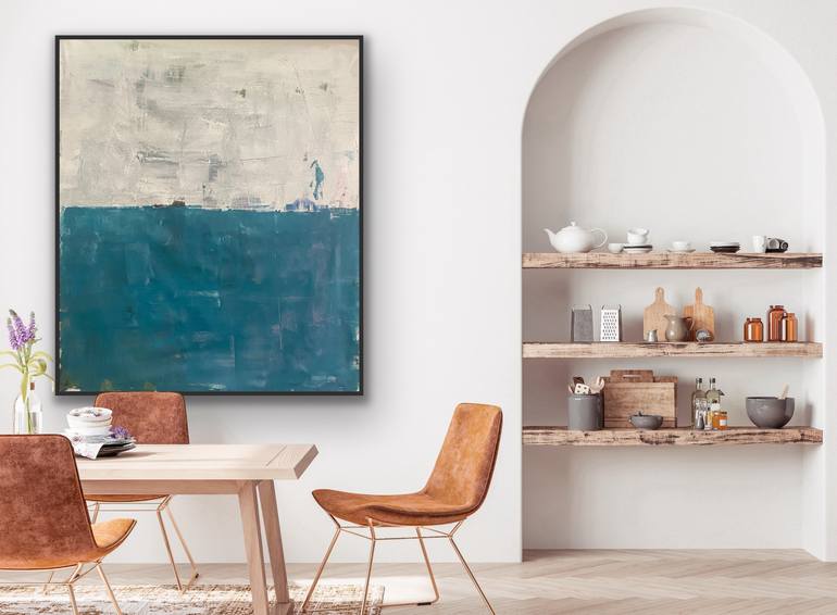 Original Abstract Expressionism Abstract Painting by Sarah Trundle
