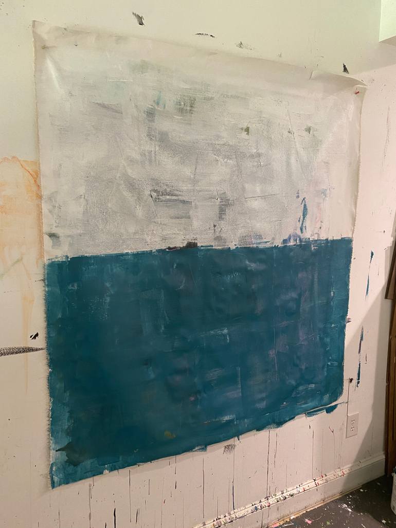 Original Abstract Expressionism Abstract Painting by Sarah Trundle