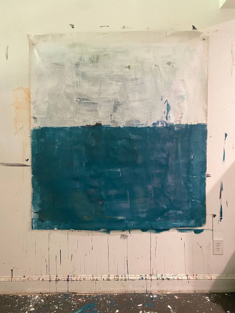Original Abstract Expressionism Abstract Painting by Sarah Trundle
