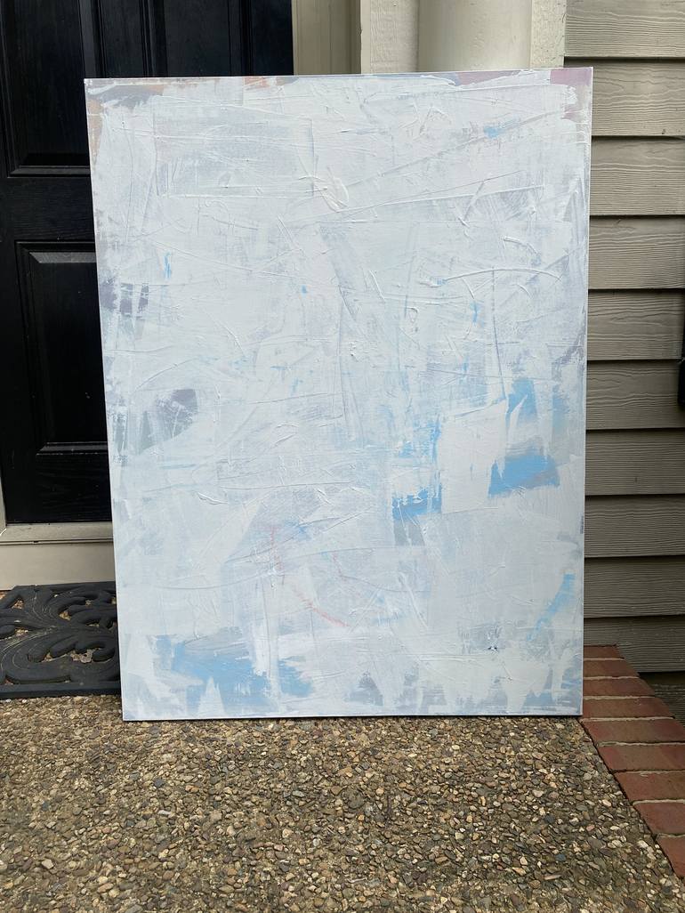 Original Abstract Expressionism Abstract Painting by Sarah Trundle