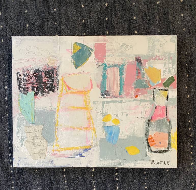 Original Abstract Still Life Painting by Sarah Trundle