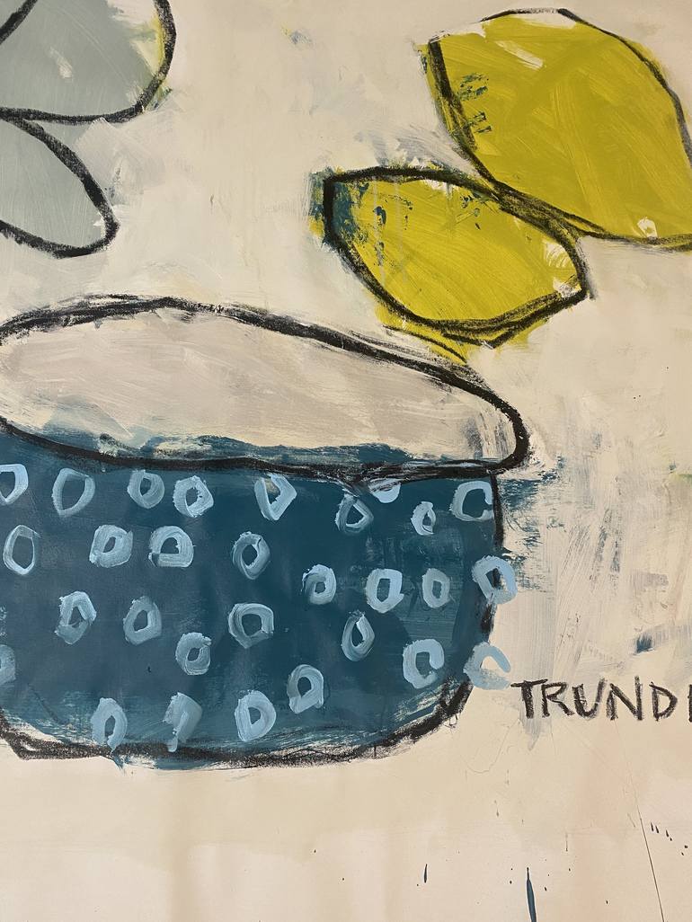 Original Abstract Still Life Painting by Sarah Trundle