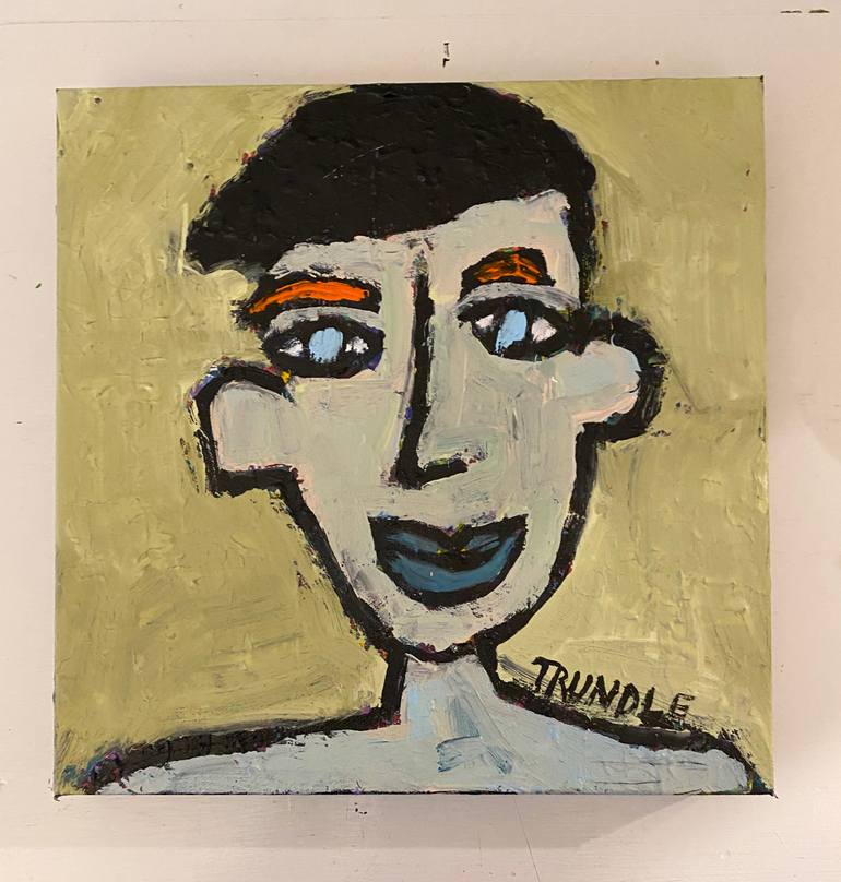 Original Abstract People Painting by Sarah Trundle