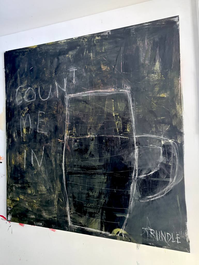 Original Modernism Abstract Painting by Sarah Trundle