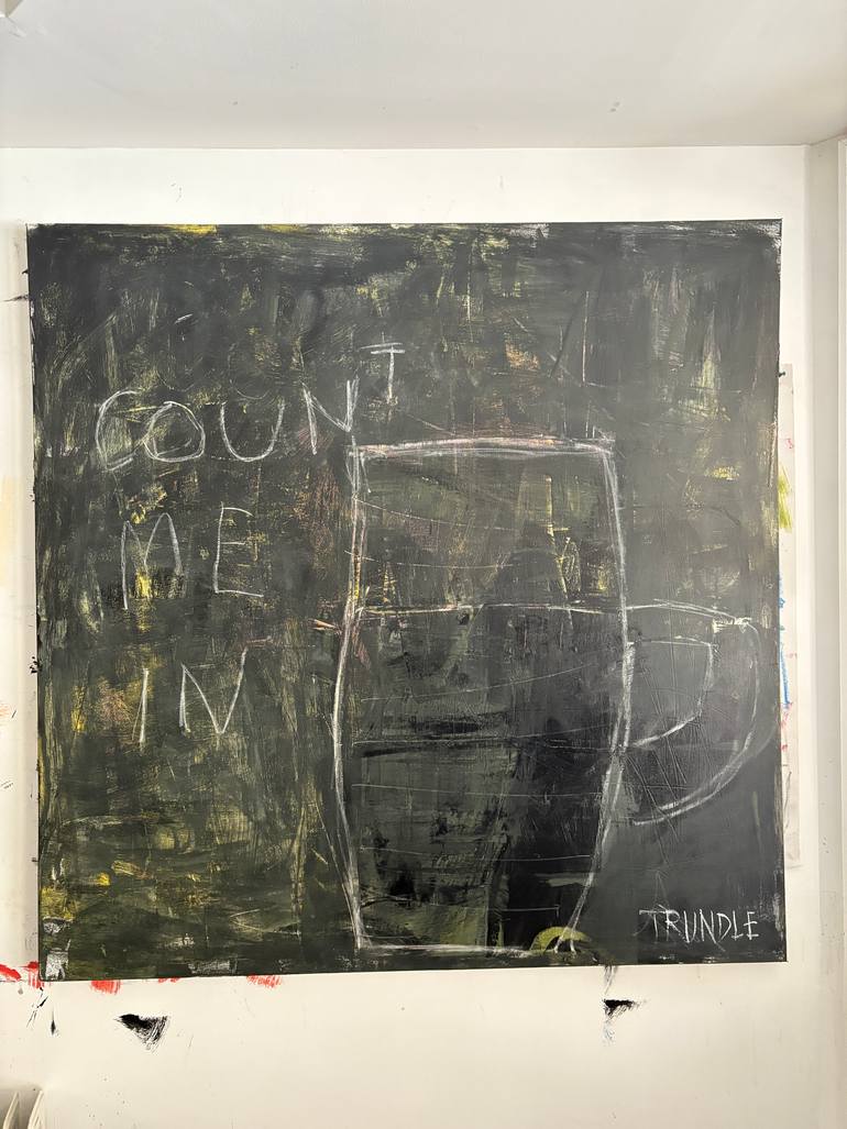 Original Modernism Abstract Painting by Sarah Trundle