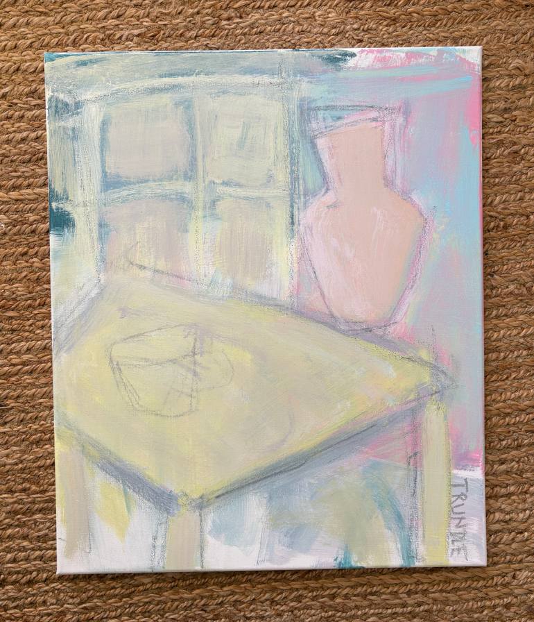 Original Abstract Still Life Painting by Sarah Trundle