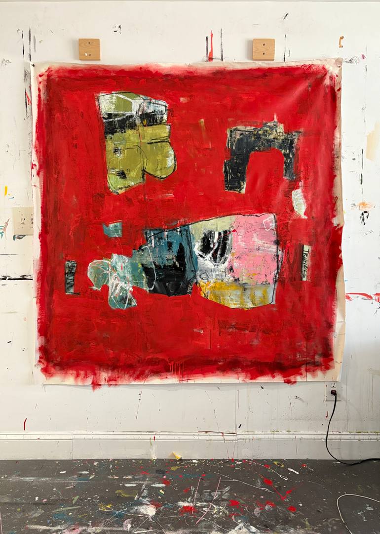 Original Abstract Painting by Sarah Trundle