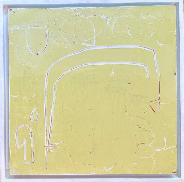 Original Abstract Expressionism Abstract Painting by Sarah Trundle