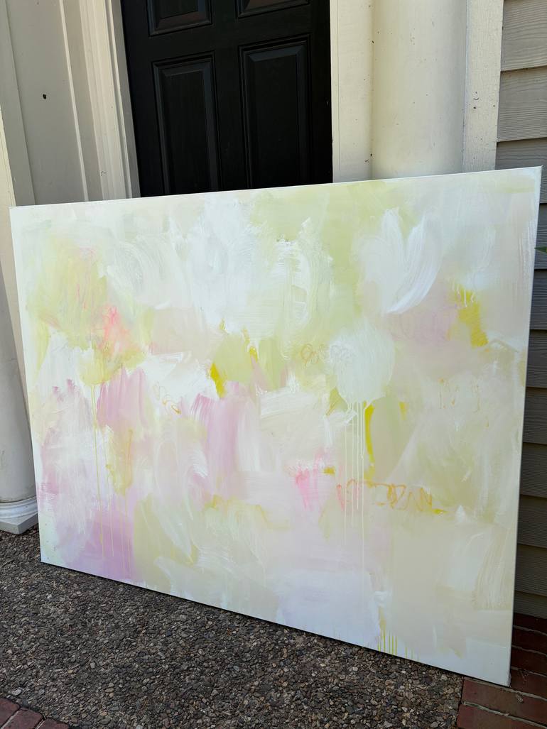 Original Abstract Expressionism Abstract Painting by Sarah Trundle