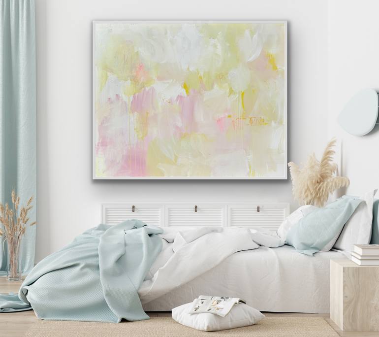 Original Abstract Expressionism Abstract Painting by Sarah Trundle
