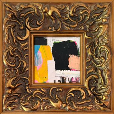 Original Modernism Abstract Collage by Sarah Trundle