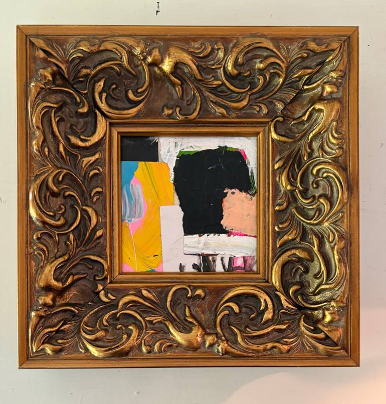 Original Modernism Abstract Collage by Sarah Trundle
