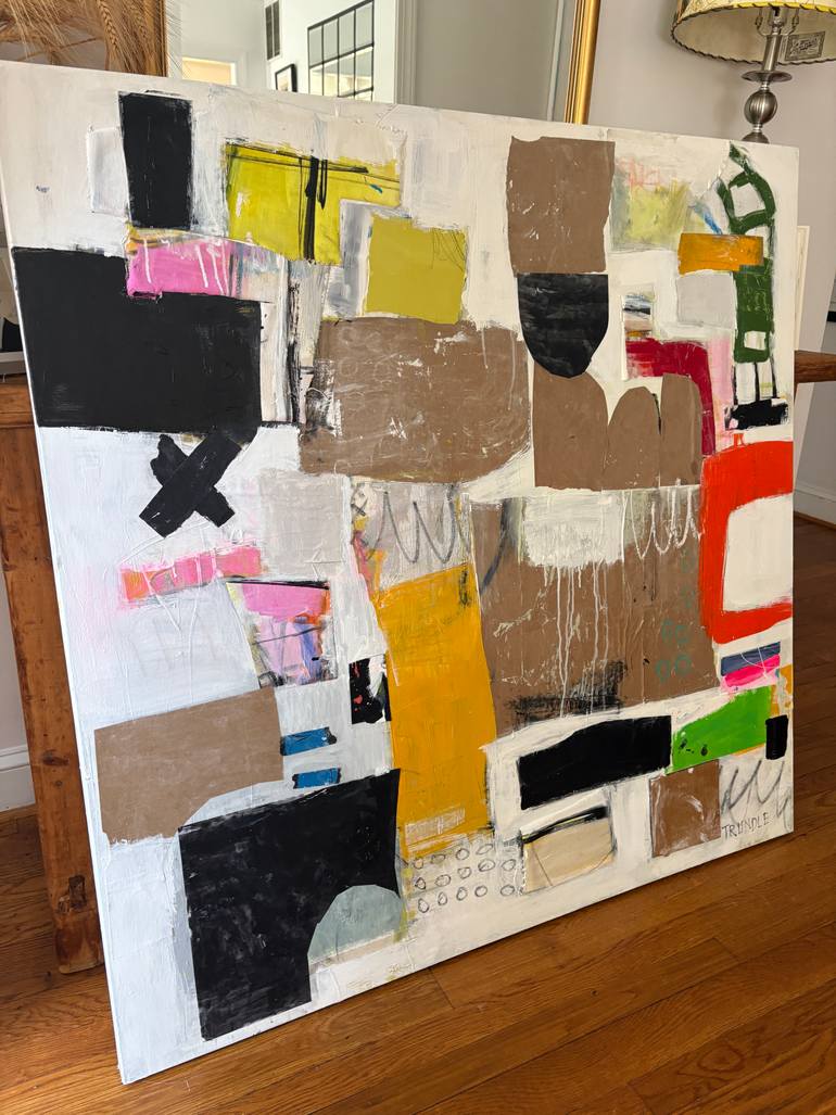 Original Abstract Mixed Media by Sarah Trundle