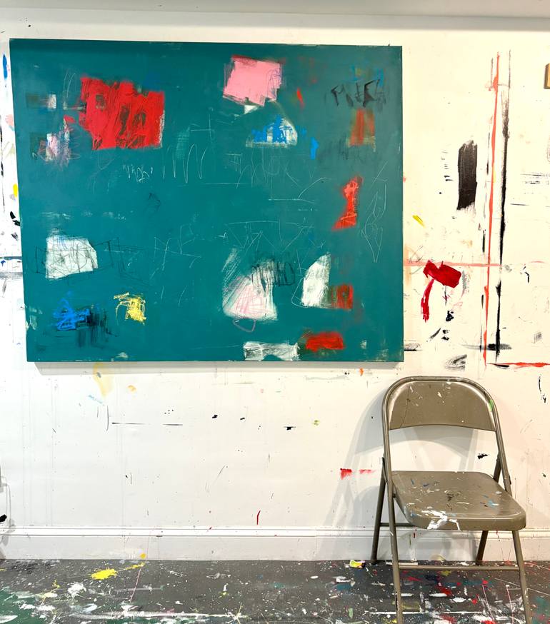 Original Abstract Painting by Sarah Trundle