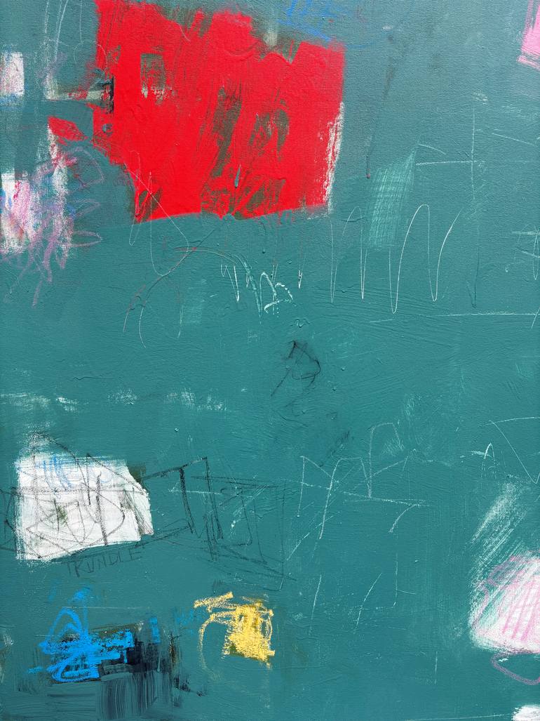 Original Abstract Painting by Sarah Trundle