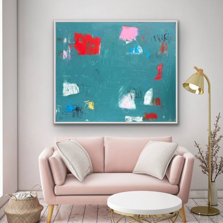Original Abstract Painting by Sarah Trundle
