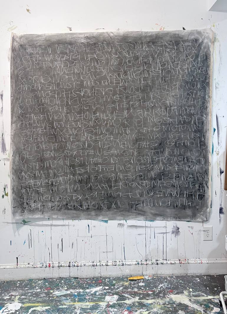 Original Abstract Expressionism Abstract Painting by Sarah Trundle