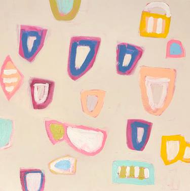 Original Abstract Expressionism Abstract Paintings by Sarah Trundle