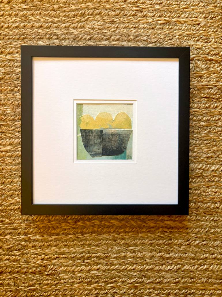 Original Abstract Still Life Collage by Sarah Trundle