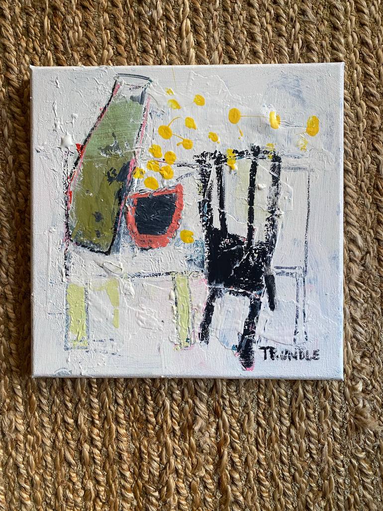Original Abstract Still Life Painting by Sarah Trundle