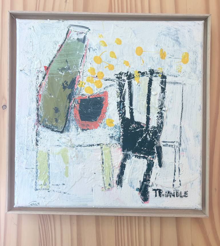 Original Abstract Still Life Painting by Sarah Trundle