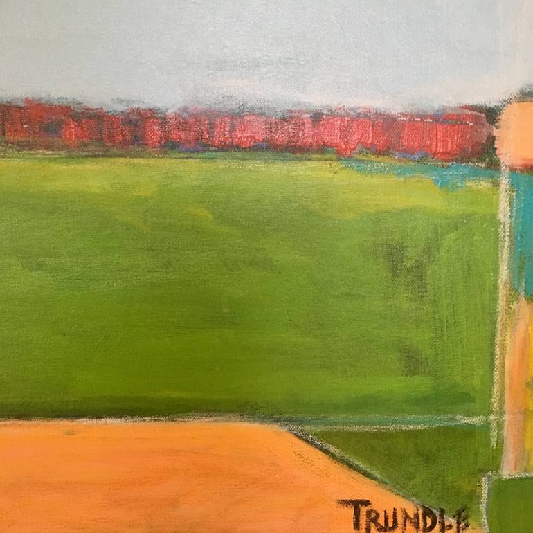 Original Abstract Landscape Painting by Sarah Trundle