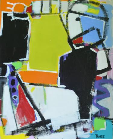 Original Modern Abstract Paintings by Sarah Trundle